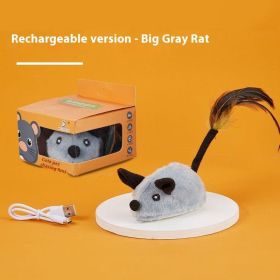 Electric Orange Mouse (Color: Grey)